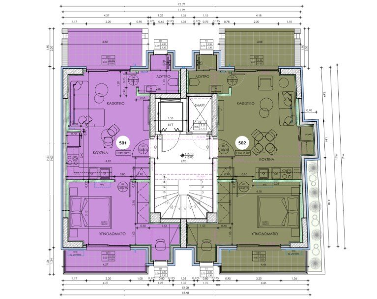 Eco-Friendly Urban Residence in Kallithea